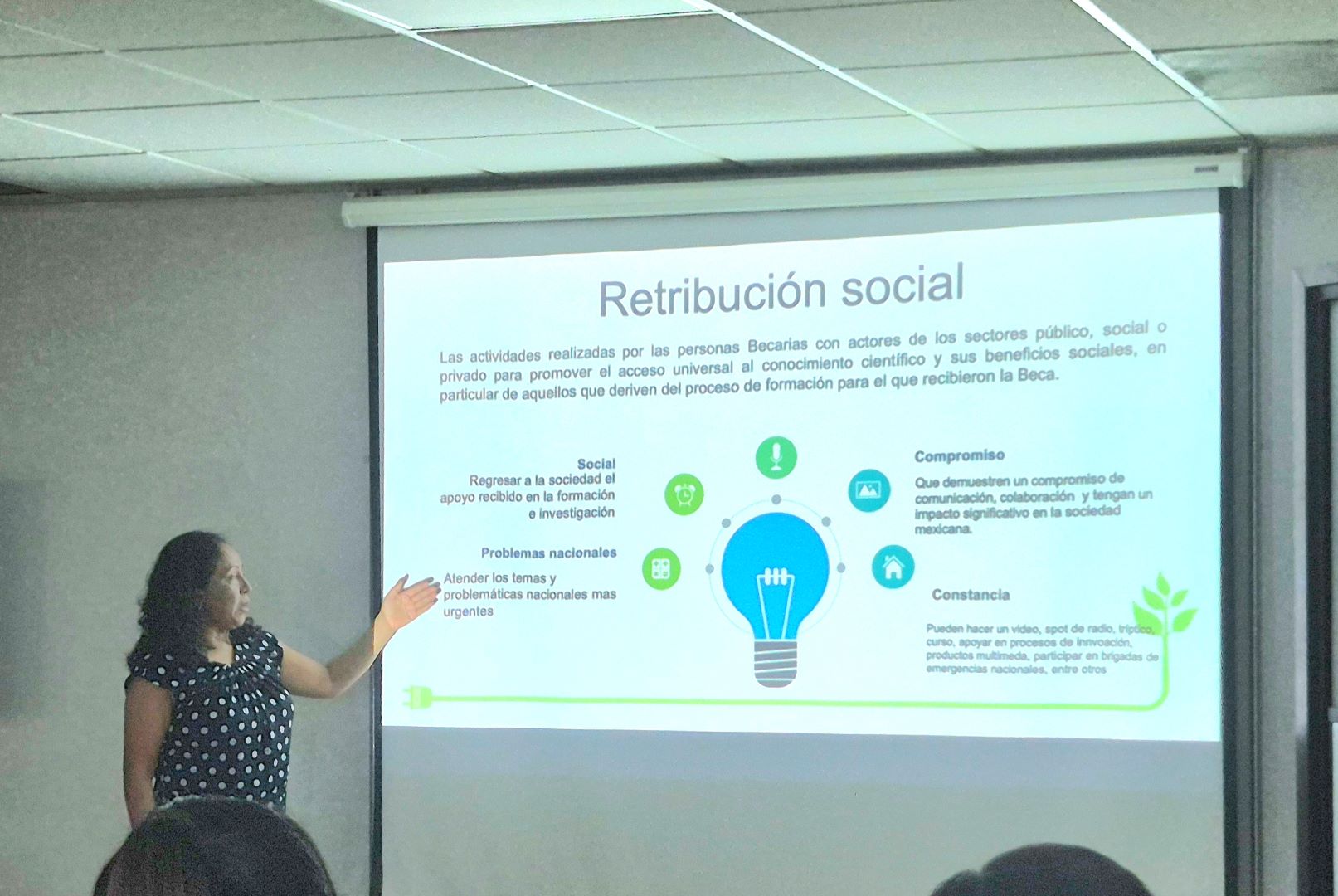 Platica Dra. Esther Sanchez Jornadas Estudiantiles Sustentabilidad
