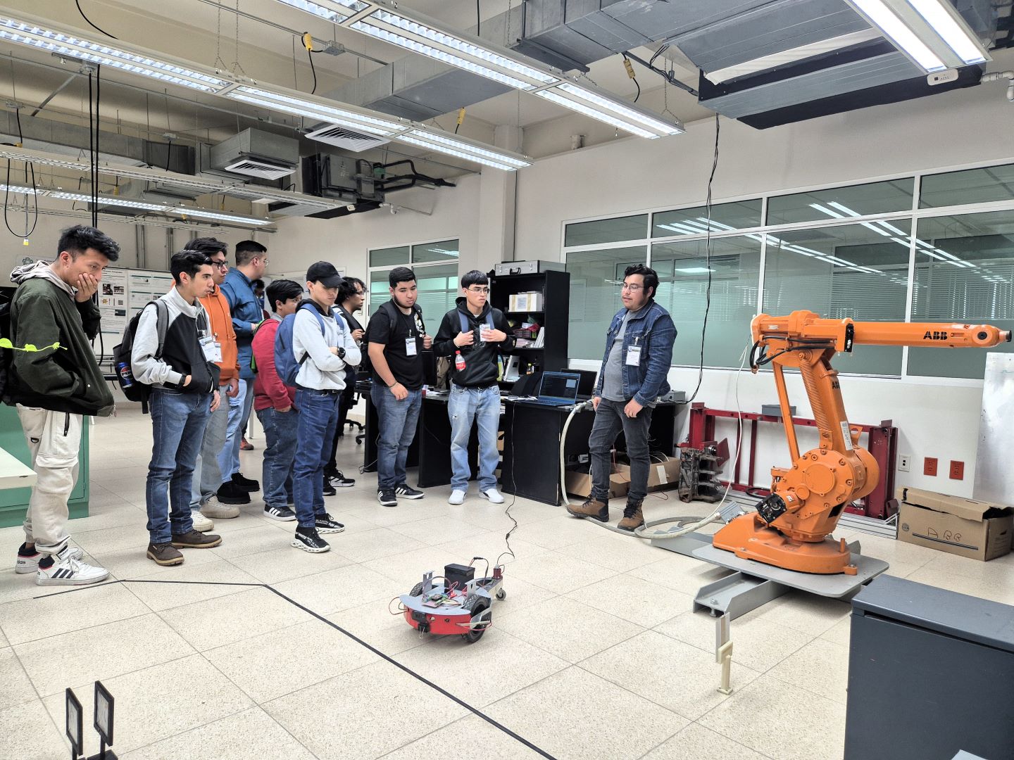 Practica dentro de Jornadas Robótica